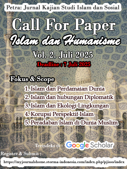 View Vol. 2 No. 1 (2025): Petra: Islam dan Humanisme